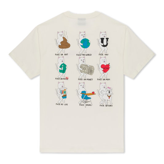 Fuck Everything Tee (Bone)