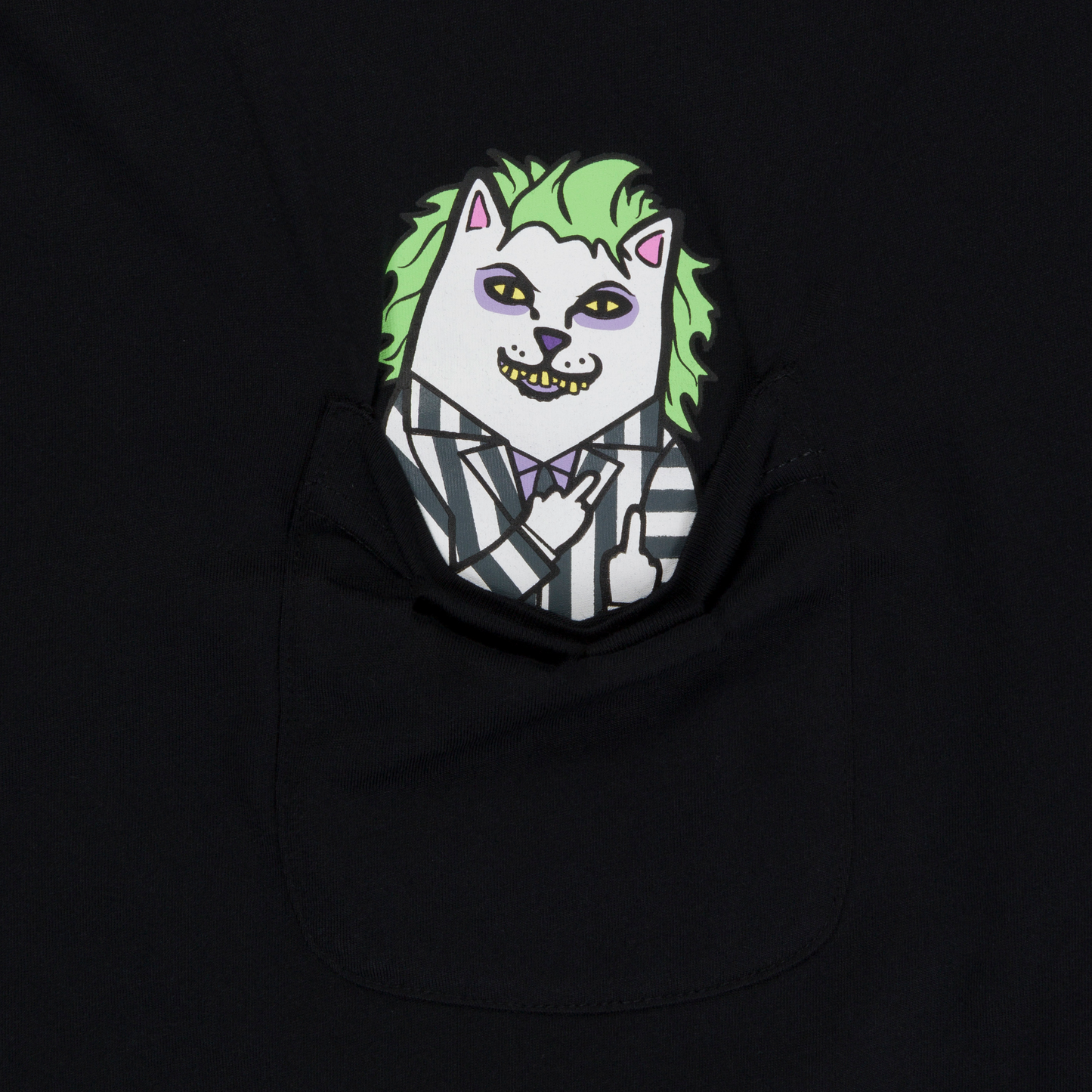 Bug Drank Nerm Pocket Tee (Black)