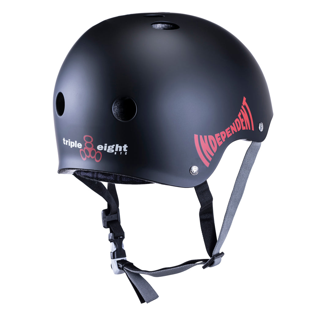 TRIPLE EIGHT x INDEPENDENT CERTIFIED SWEATSAVER SKATEBOARD HELMET - Bow Shock Marketplace