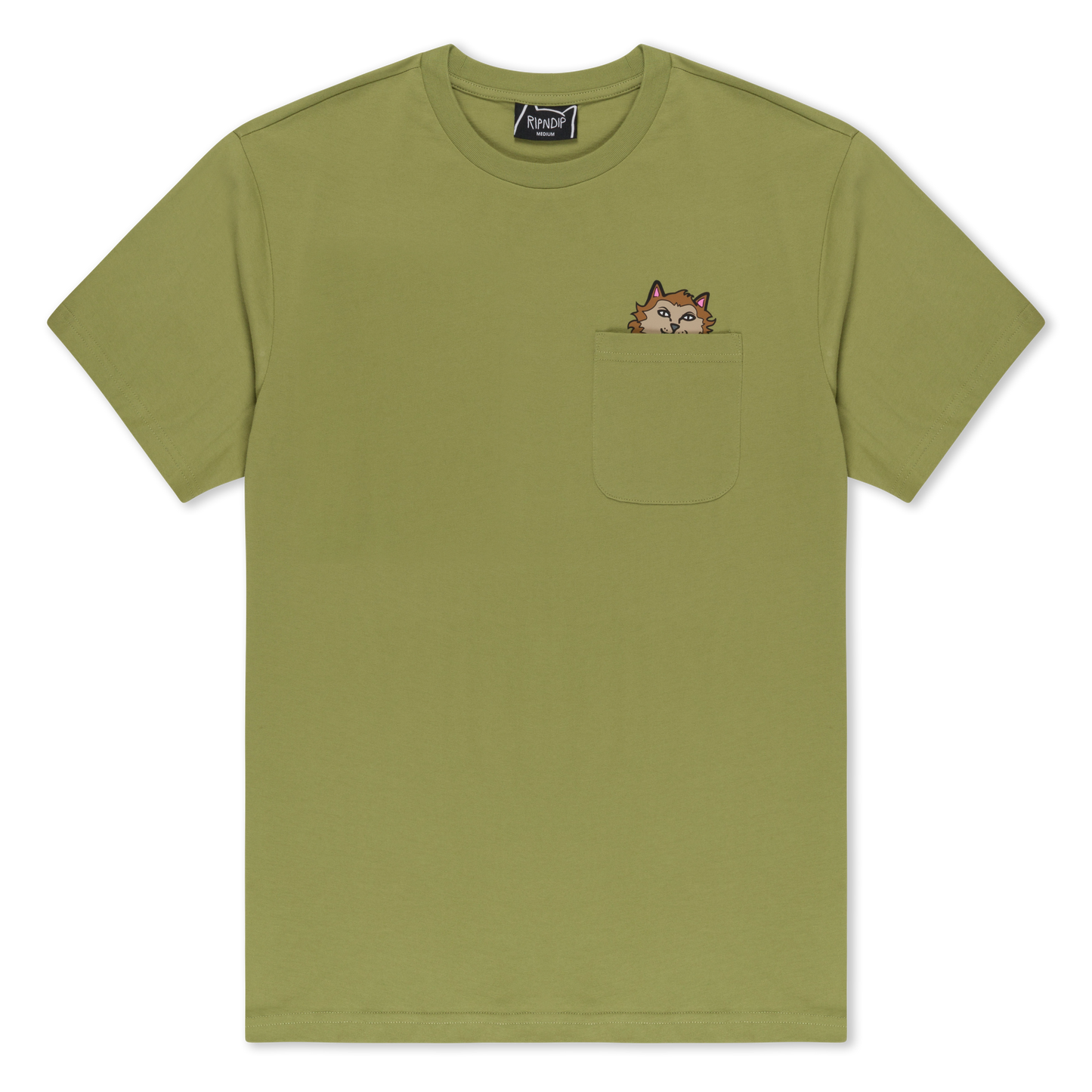 Full Moon Nerm Pocket Tee (Light Forest)