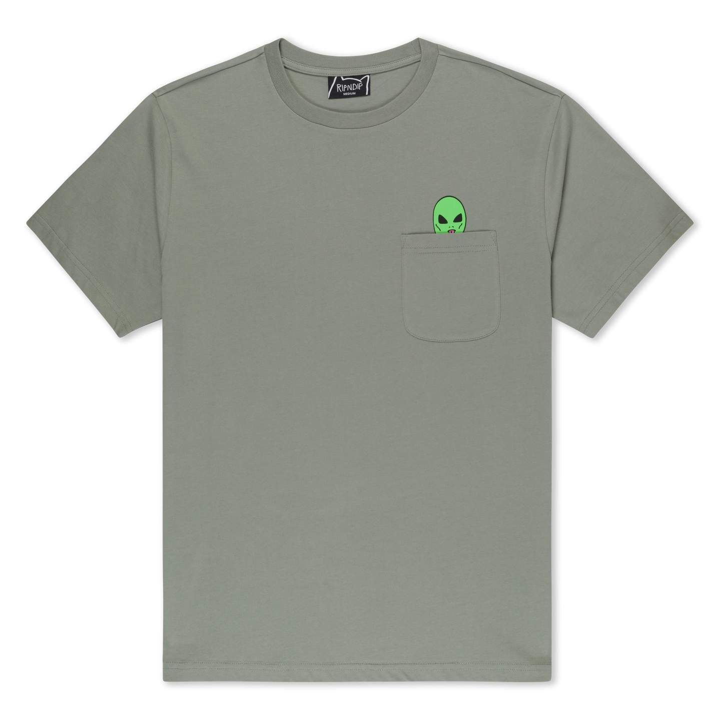 Lord Alien Pocket Tee (Dusty Sage)