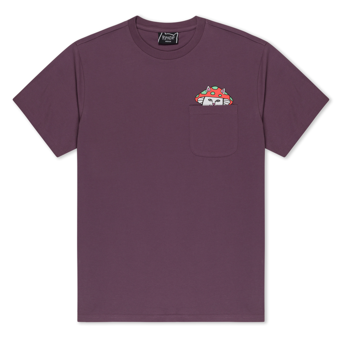 Lord Shroomy Pocket Tee (Dusty Plum)