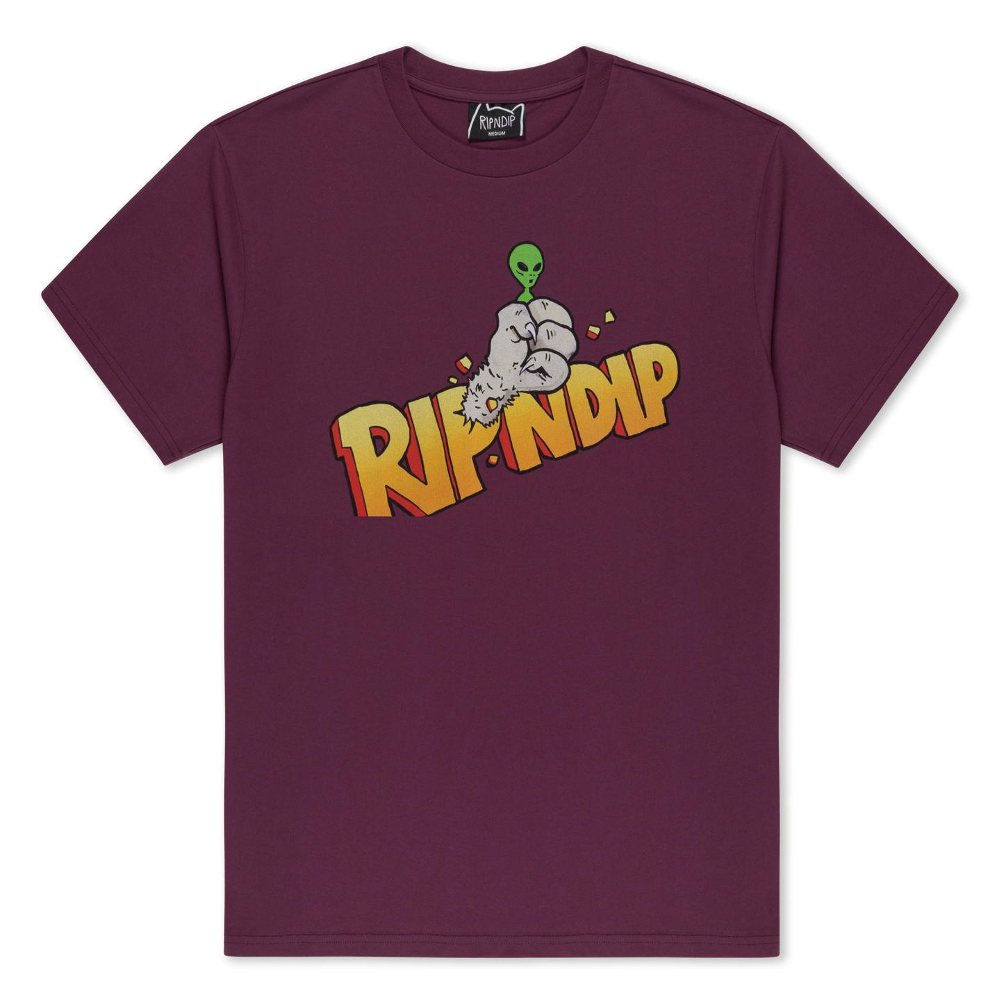 Stronger Tee (Dark Plum)
