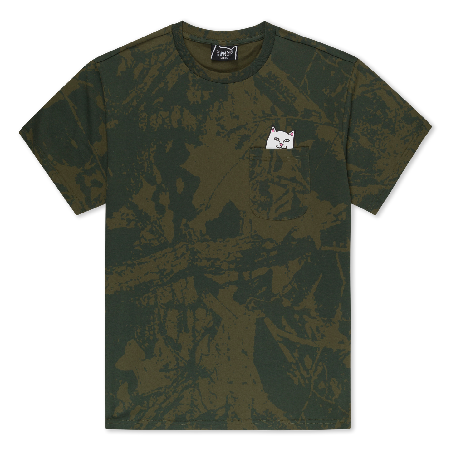 Lord Nermal Pocket Tee (Forest Camo)