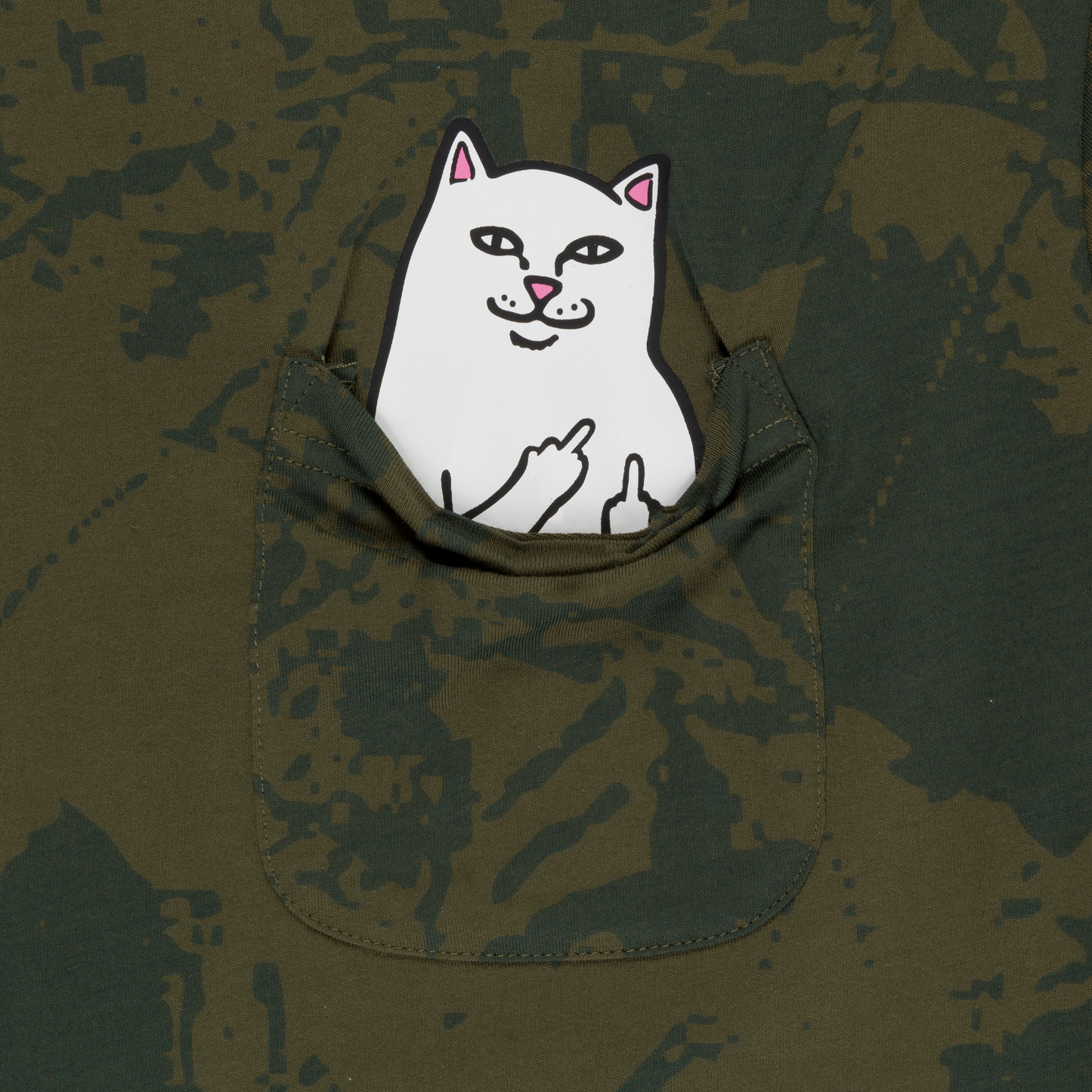 Lord Nermal Pocket Tee (Forest Camo)
