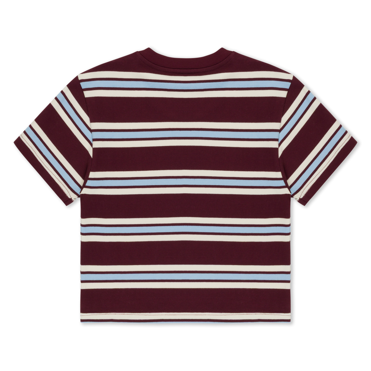 Lord Nermal Cropped Baby Pocket Tee (Brown Stripes)