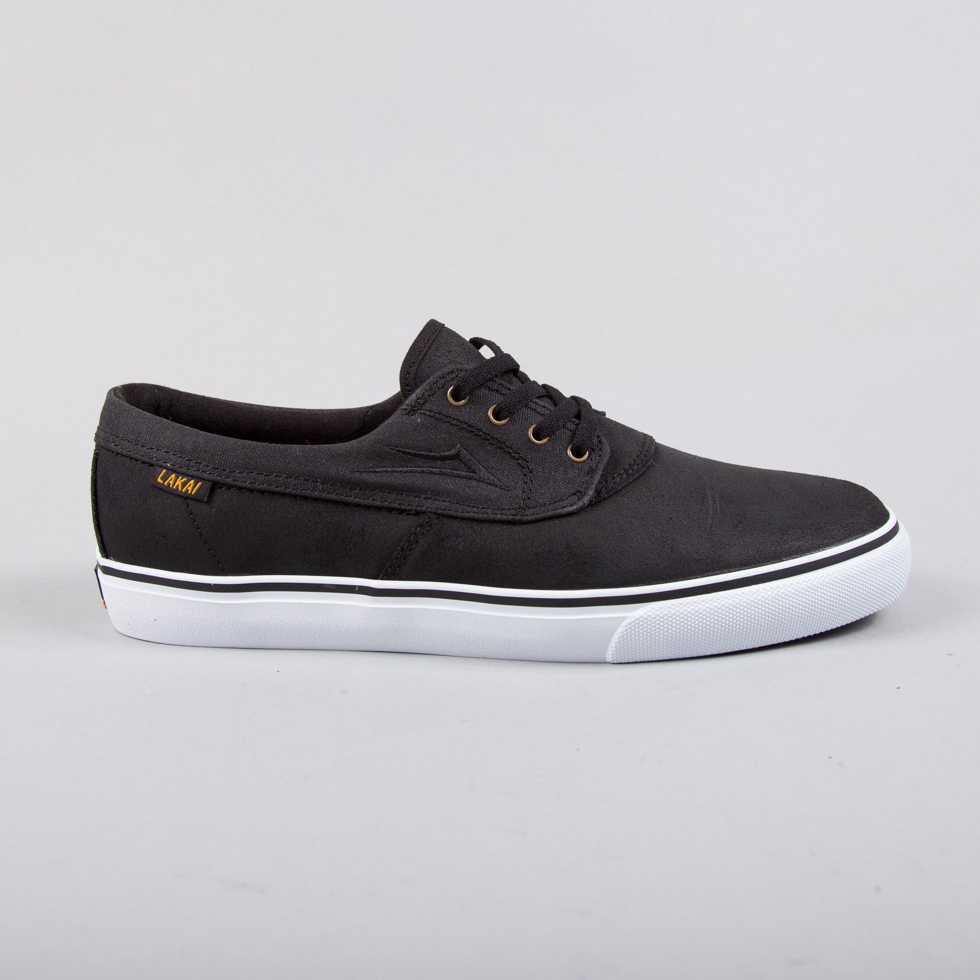 Lakai Shoes Camby - Black/Oiled Suede - Bow Shock Marketplace