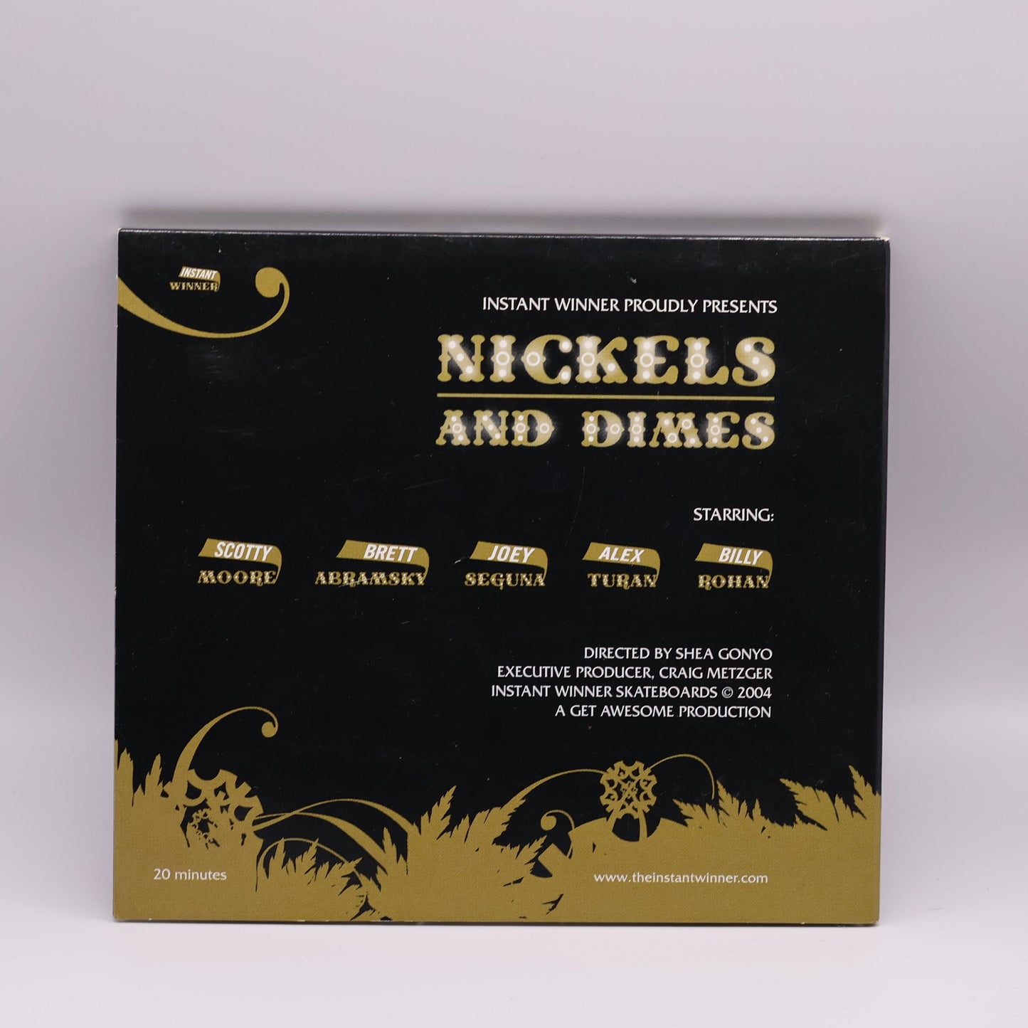 Instant Winner Nickels And Dimes DVD Rare NYC Skateboarding Video Billy Rohan