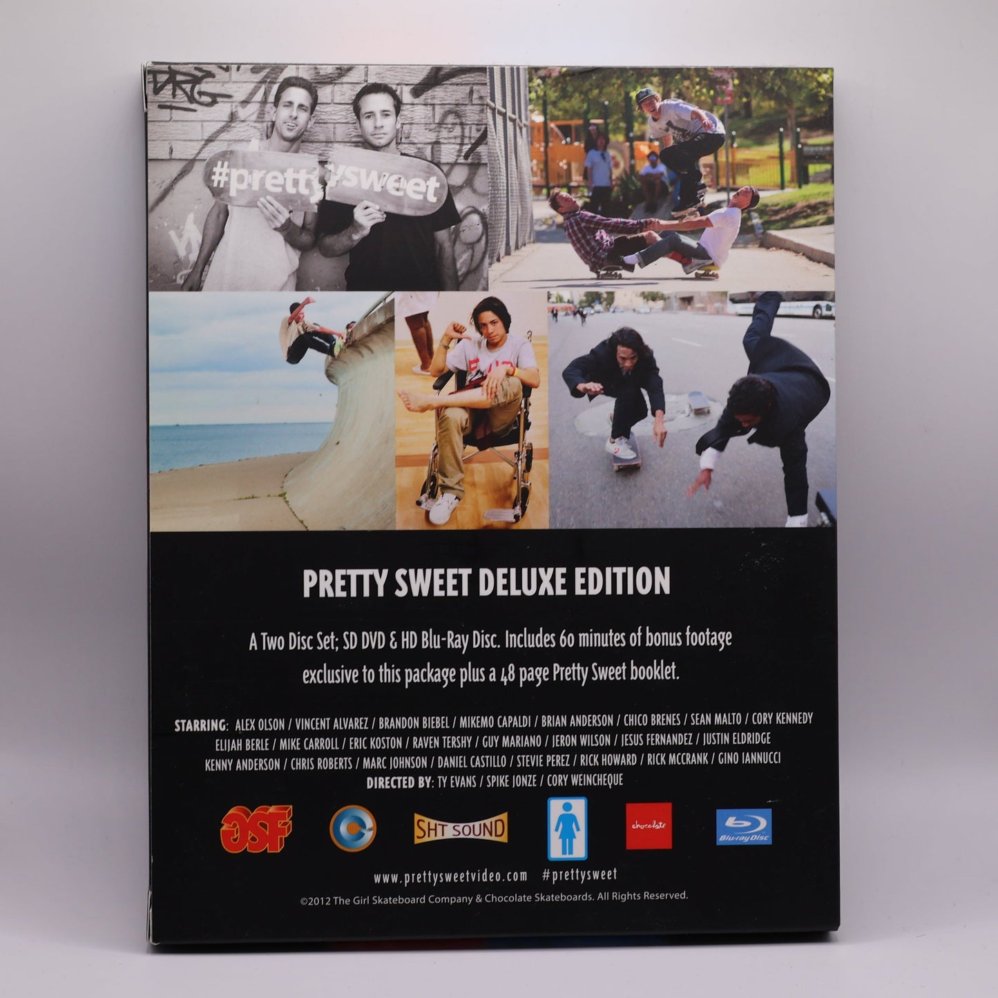 Girl Chocolate Pretty Sweet DVD (2012) Guy Mariano Sean Malto Rare Skate Video