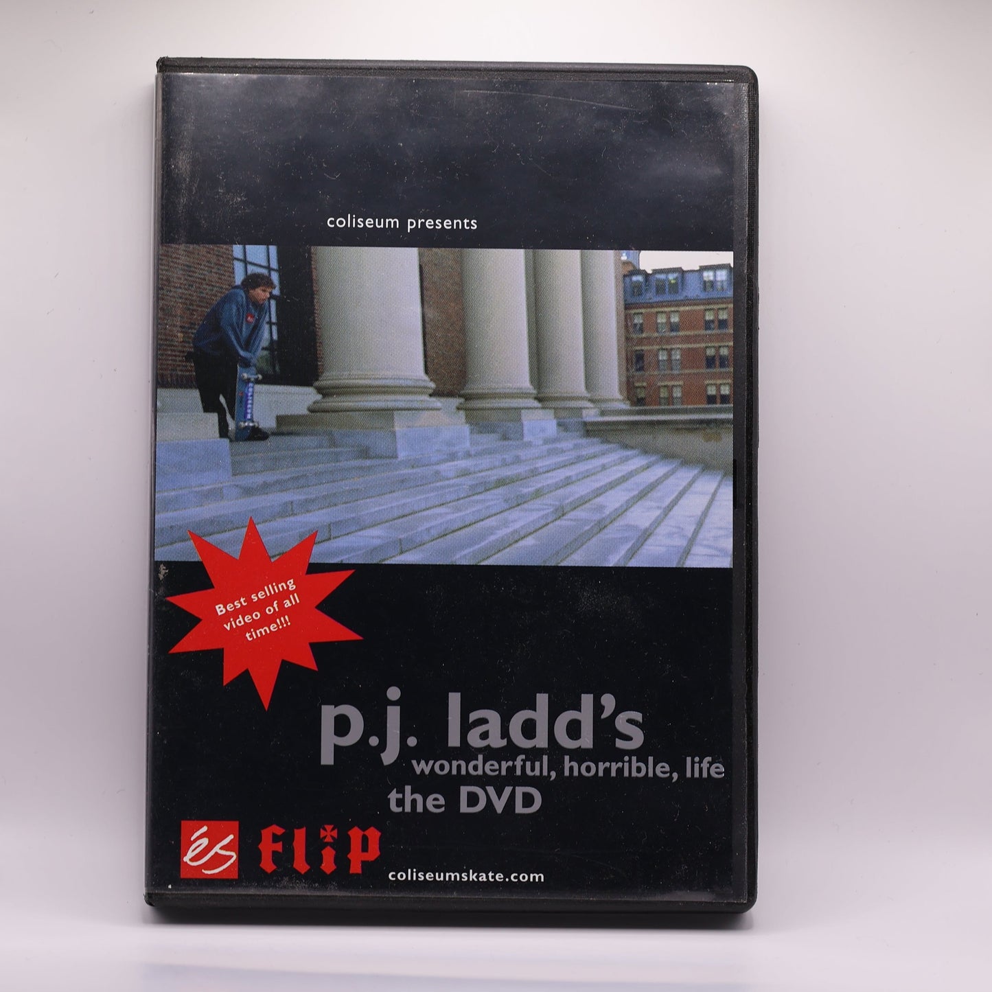 PJ Ladd's Wonderful Horrible Life DVD Rare Blueprint Skateboards Skateboarding Classic