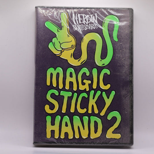 Heroin Skateboards - "Magic Sticky Hand 2" DVD (2017) Craig Questions - FACTORY SEALED
