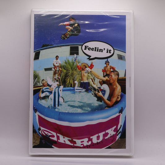 Krux Feelin' It DVD Sealed Rare 2007 Skateboarding Video Louie Barletta Cairo Foster