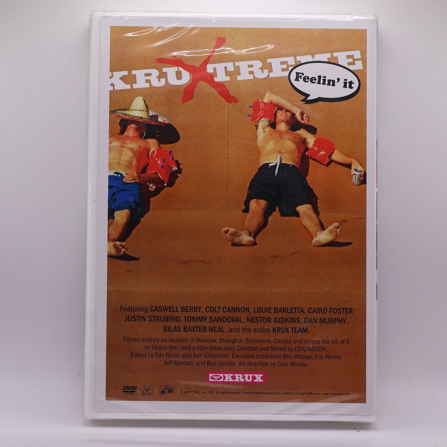 Krux Feelin' It DVD Sealed Rare 2007 Skateboarding Video Louie Barletta Cairo Foster