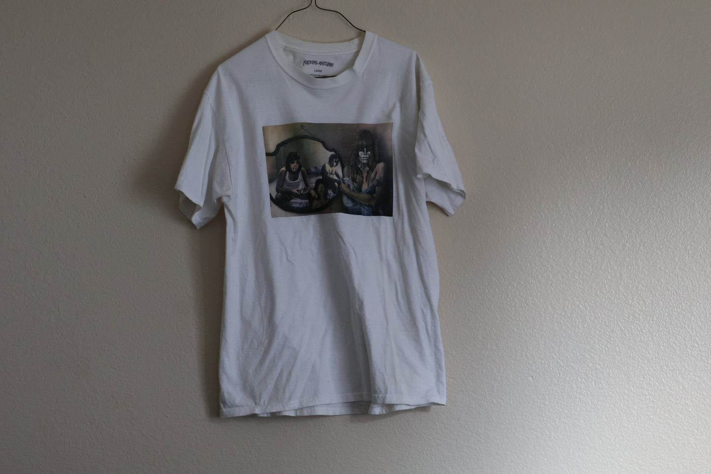 Fucking Awesome Photo Graphic T-Shirt White Large | Jason Dill Skateboarding Streetwear