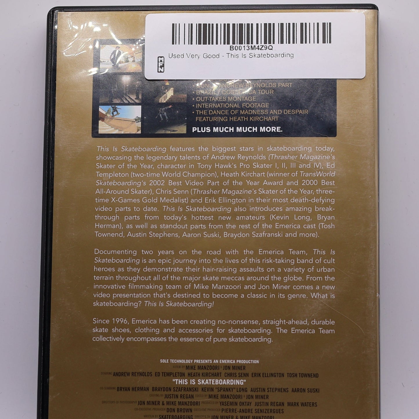 Emerica “This Is Skateboarding” 2-Disc DVD — Includes Product Catalog — Vintage Skate Video  Price: