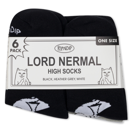 Lord Nermal Socks 6 Pack (Multi)