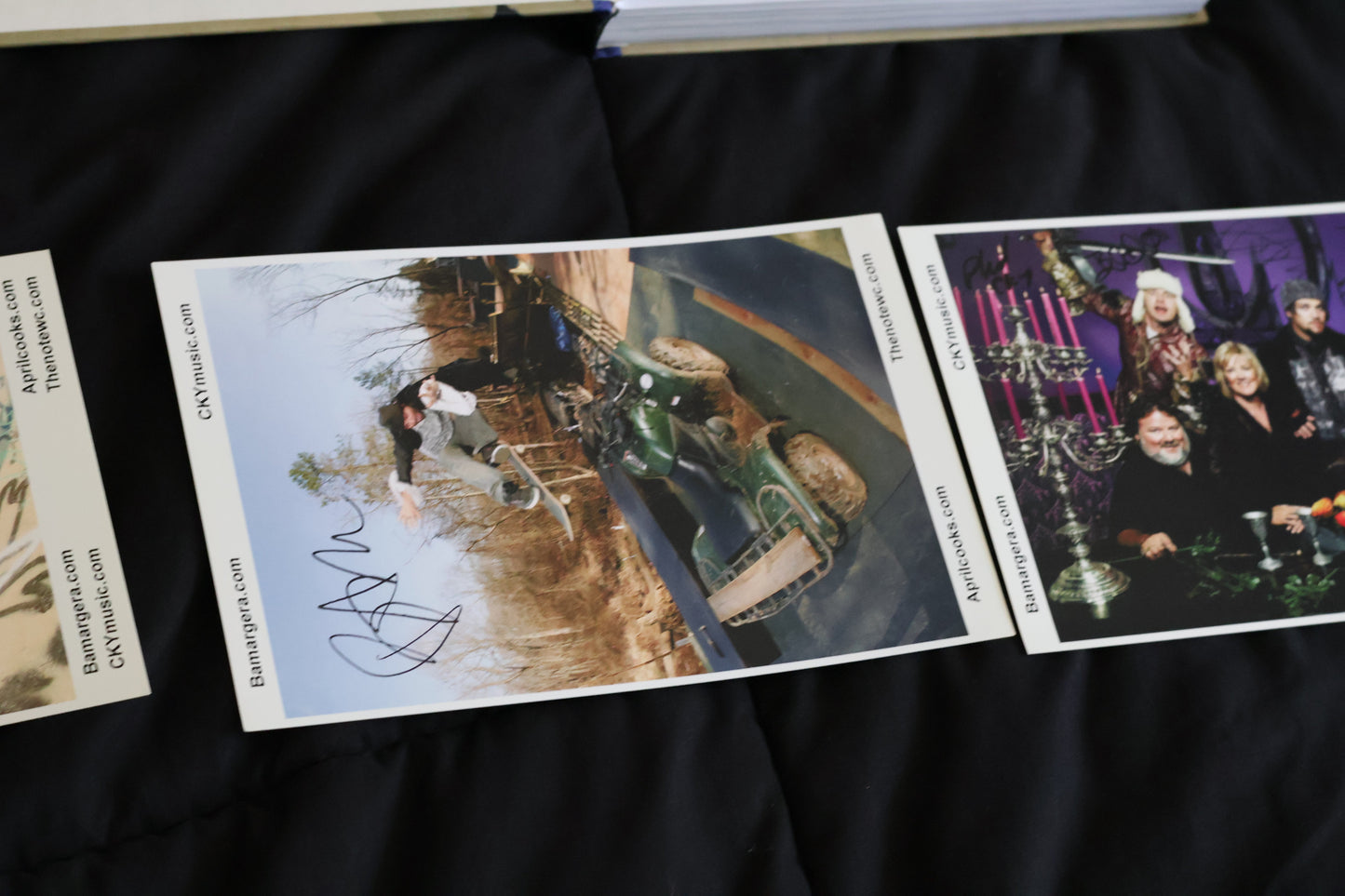 Rare Bam Margera Collection | Signed Book, Viva La Bam DVDs, Minghags, Haggard, CKY Photos, Hat & More