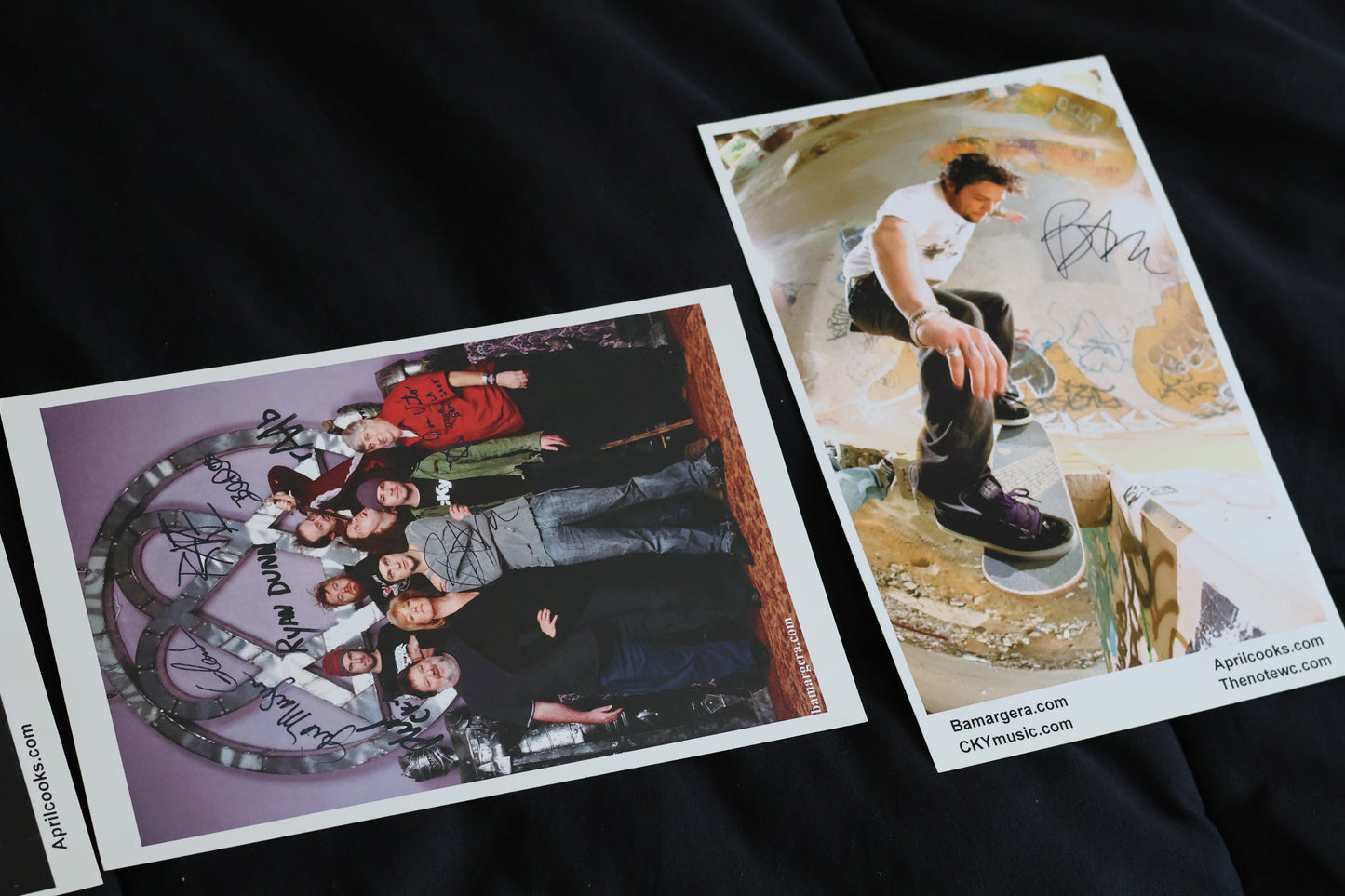 Rare Bam Margera Collection | Signed Book, Viva La Bam DVDs, Minghags, Haggard, CKY Photos, Hat & More