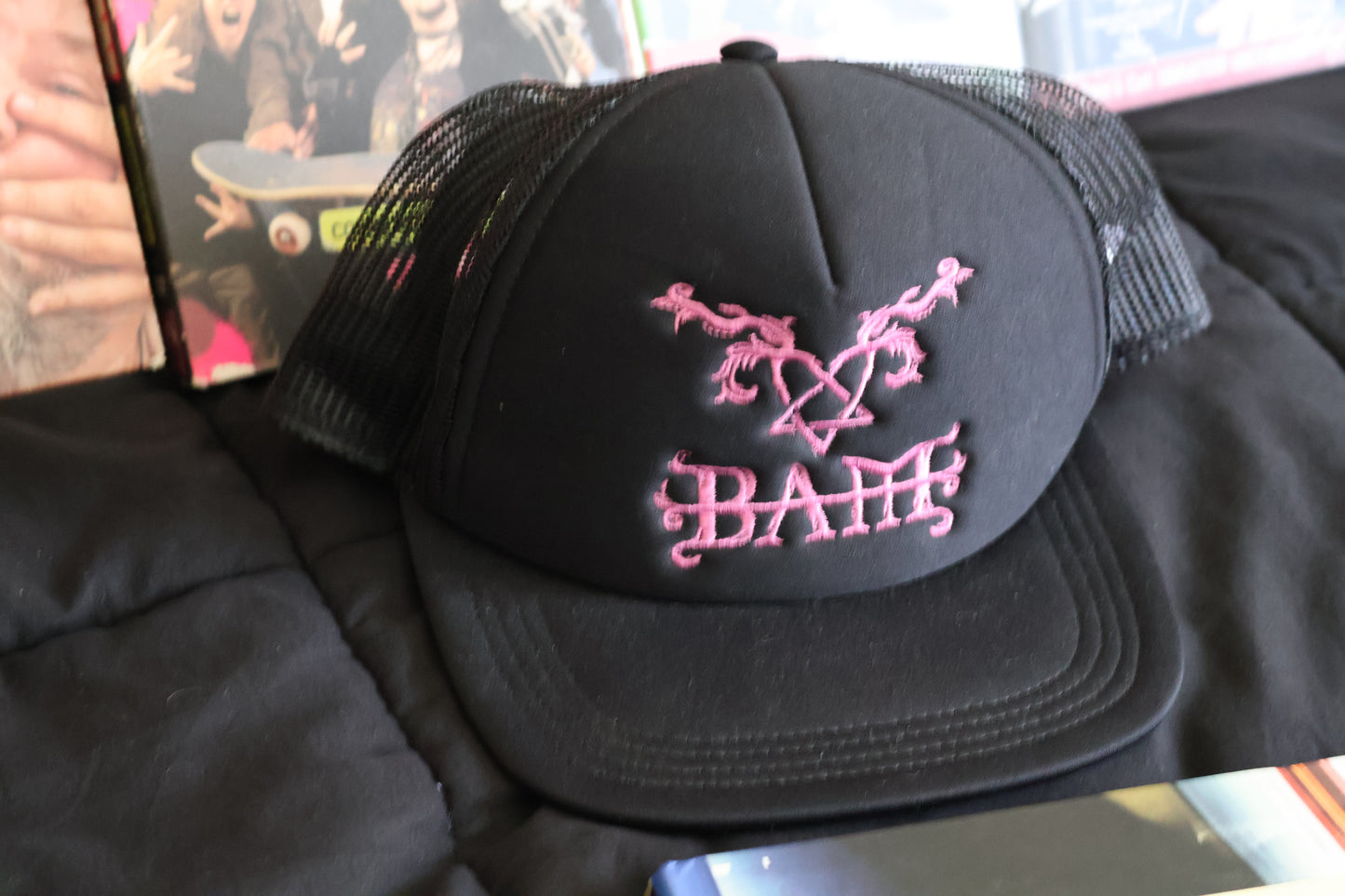 Rare Bam Margera Collection | Signed Book, Viva La Bam DVDs, Minghags, Haggard, CKY Photos, Hat & More