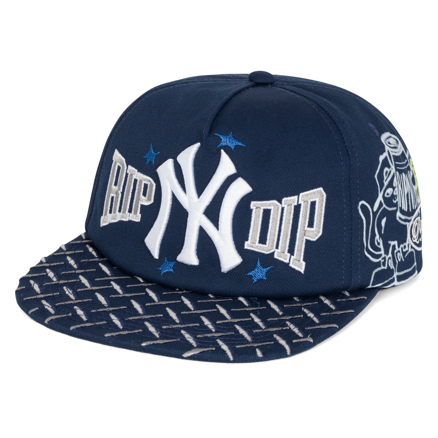 NY Athletics Snapback (Navy)