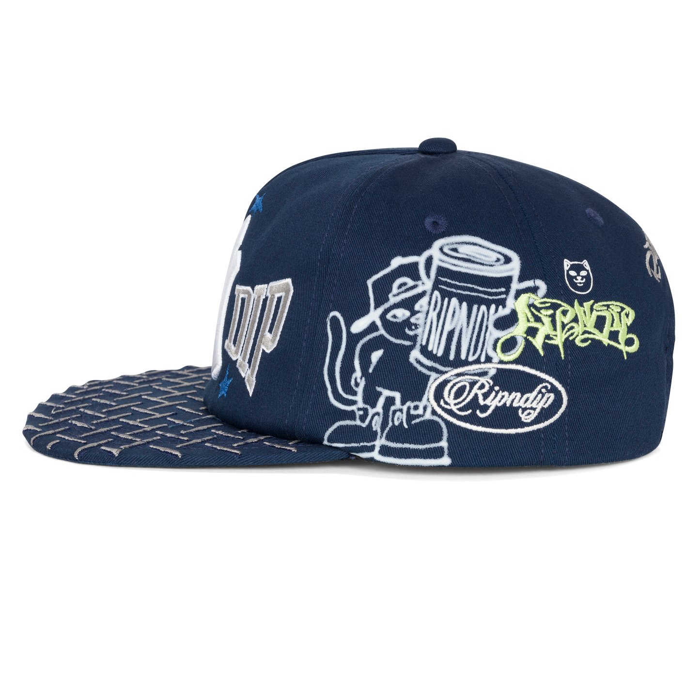NY Athletics Snapback (Navy)