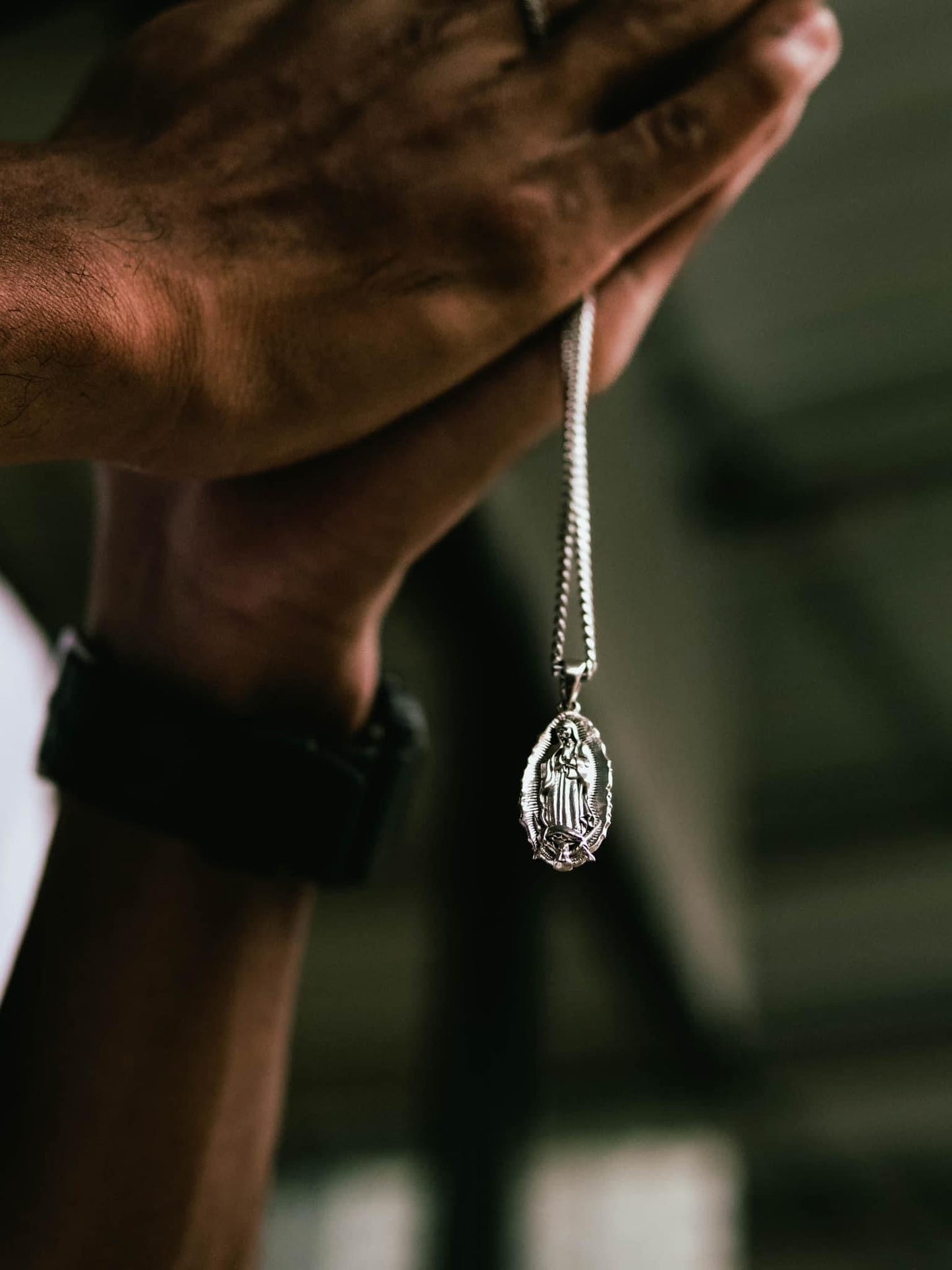 Lady Guadalupe Pendant (Silver)