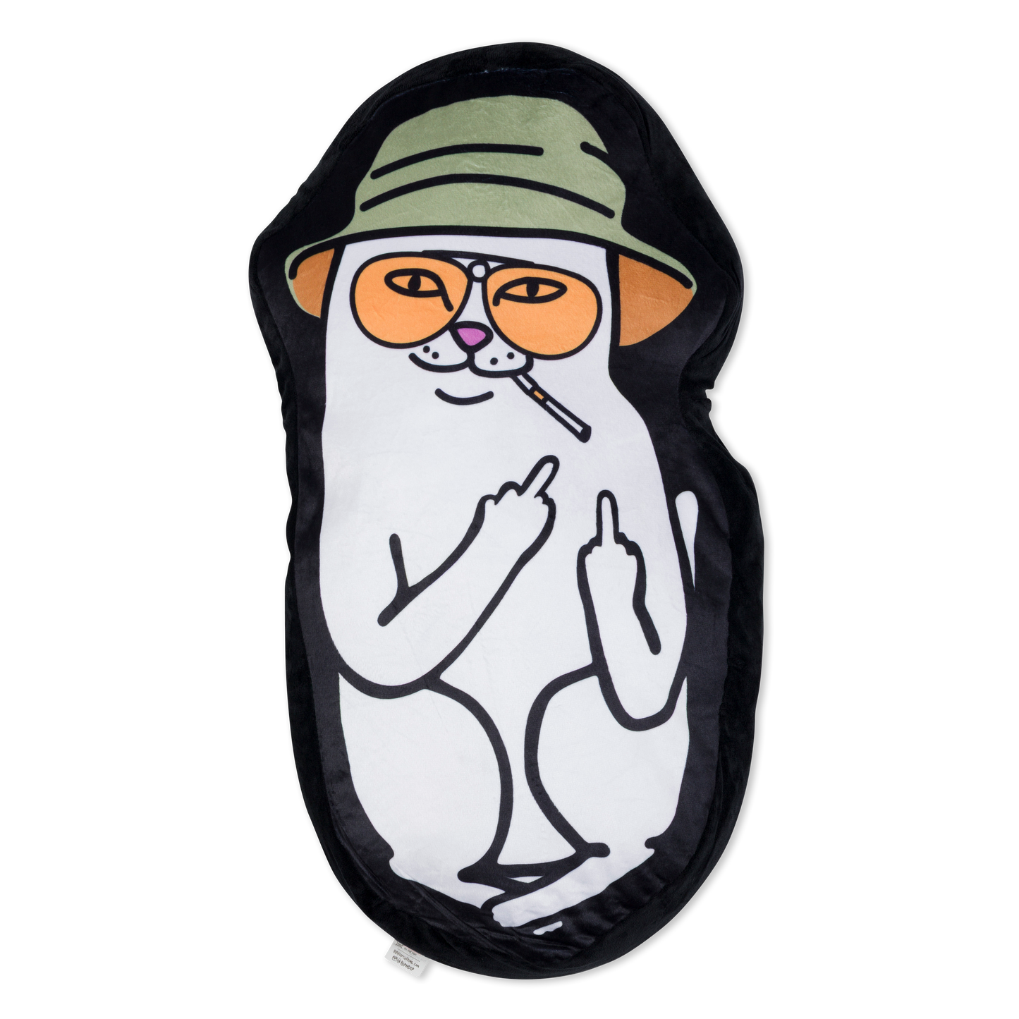 Nermal S Thompson Pillow (Black)