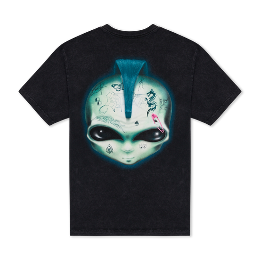 Squabble Up Tee (Black Vintage Wash)