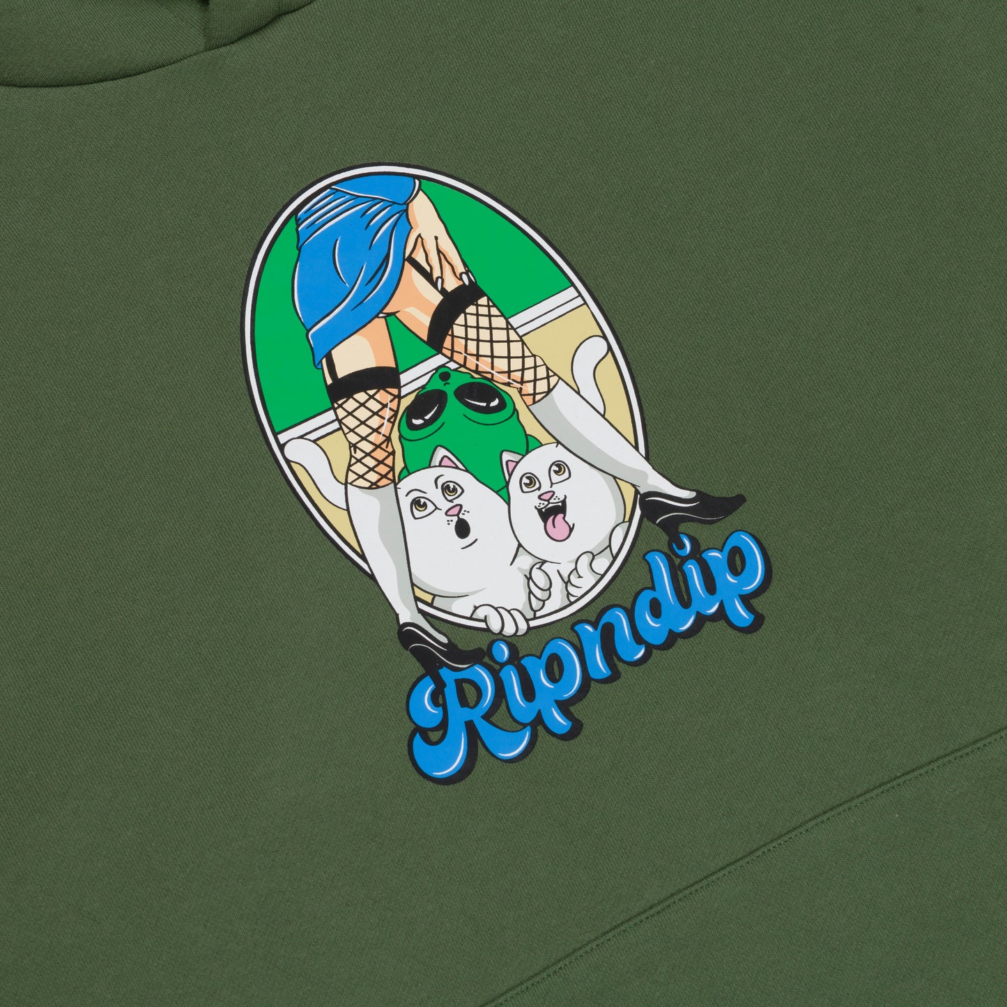 Nermal Fest Hoodie (Light Olive)