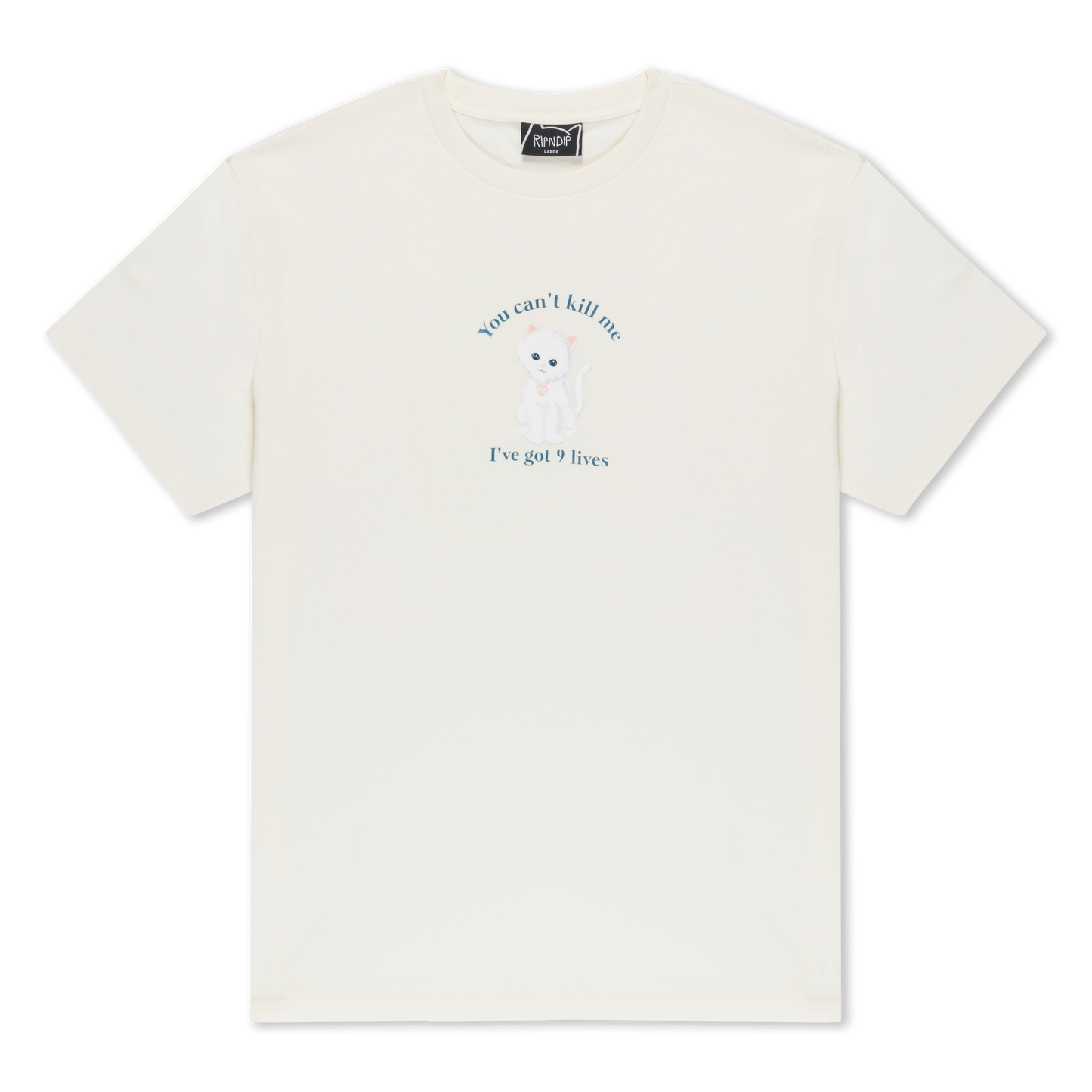 9 Lives Tee (Bone)