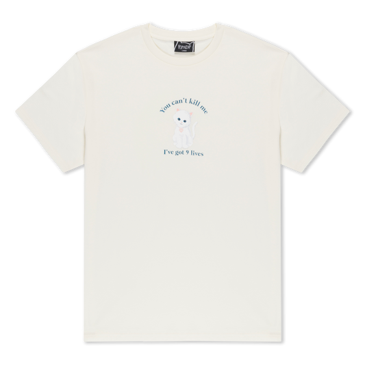 9 Lives Tee (Bone)