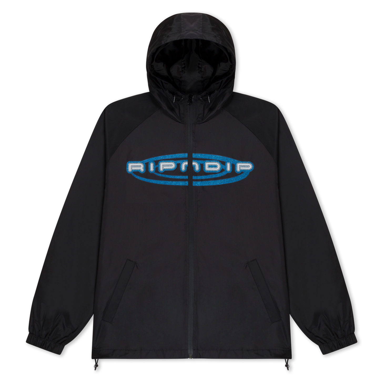 Otis Zip Up Hooded Jacket (Black)
