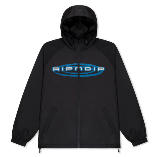 Otis Zip Up Hooded Jacket (Black)