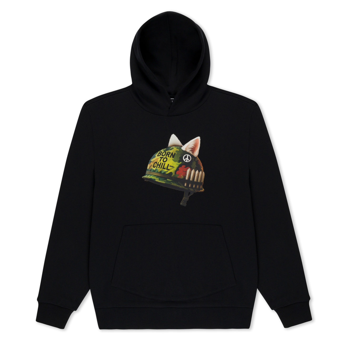 Born To Chill Hoodie (Black)