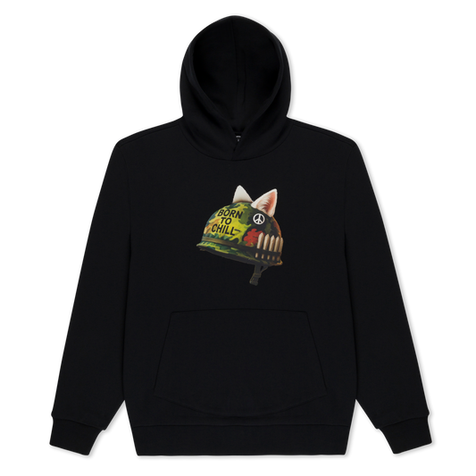 Born To Chill Hoodie (Black)