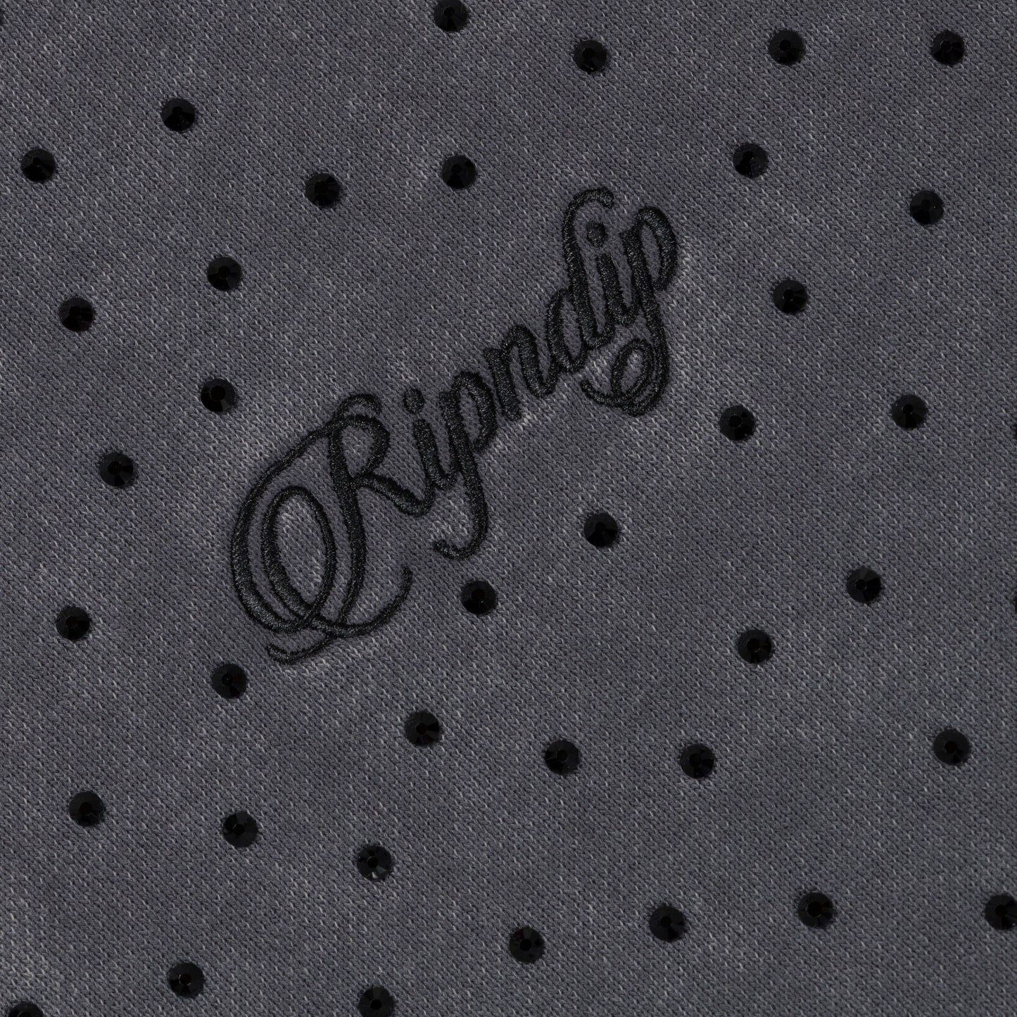 RIPNGEMS Zip Up Hoodie (Charcoal Wash)