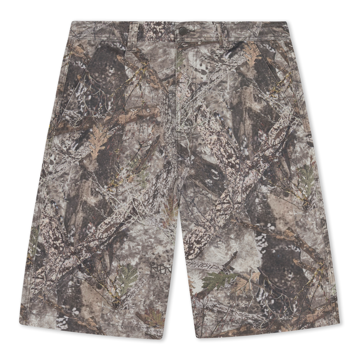 Nermal Tree Camo Baggy Denim Shorts (Nerm Tree Camo)