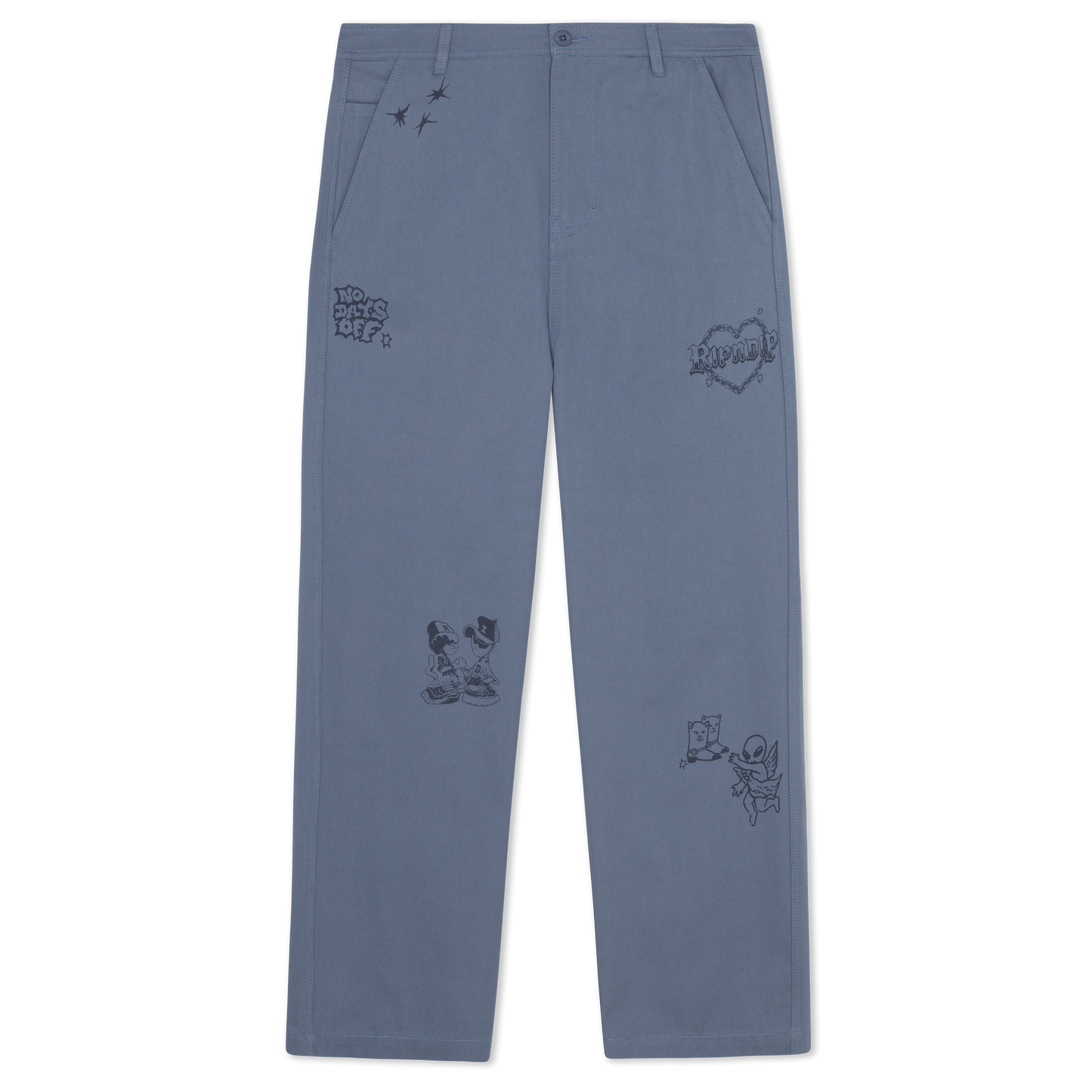 Westside Wide Fit Pants (Slate)