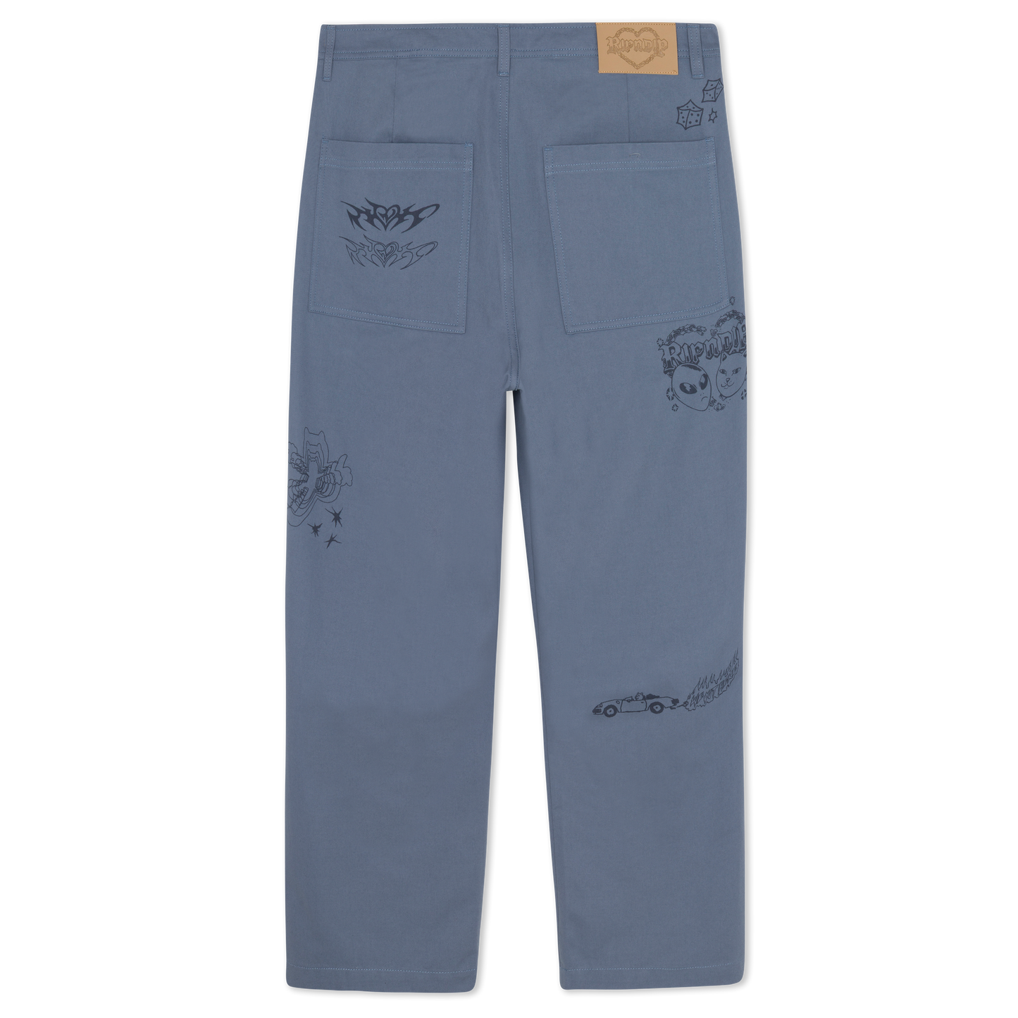 Westside Wide Fit Pants (Slate)