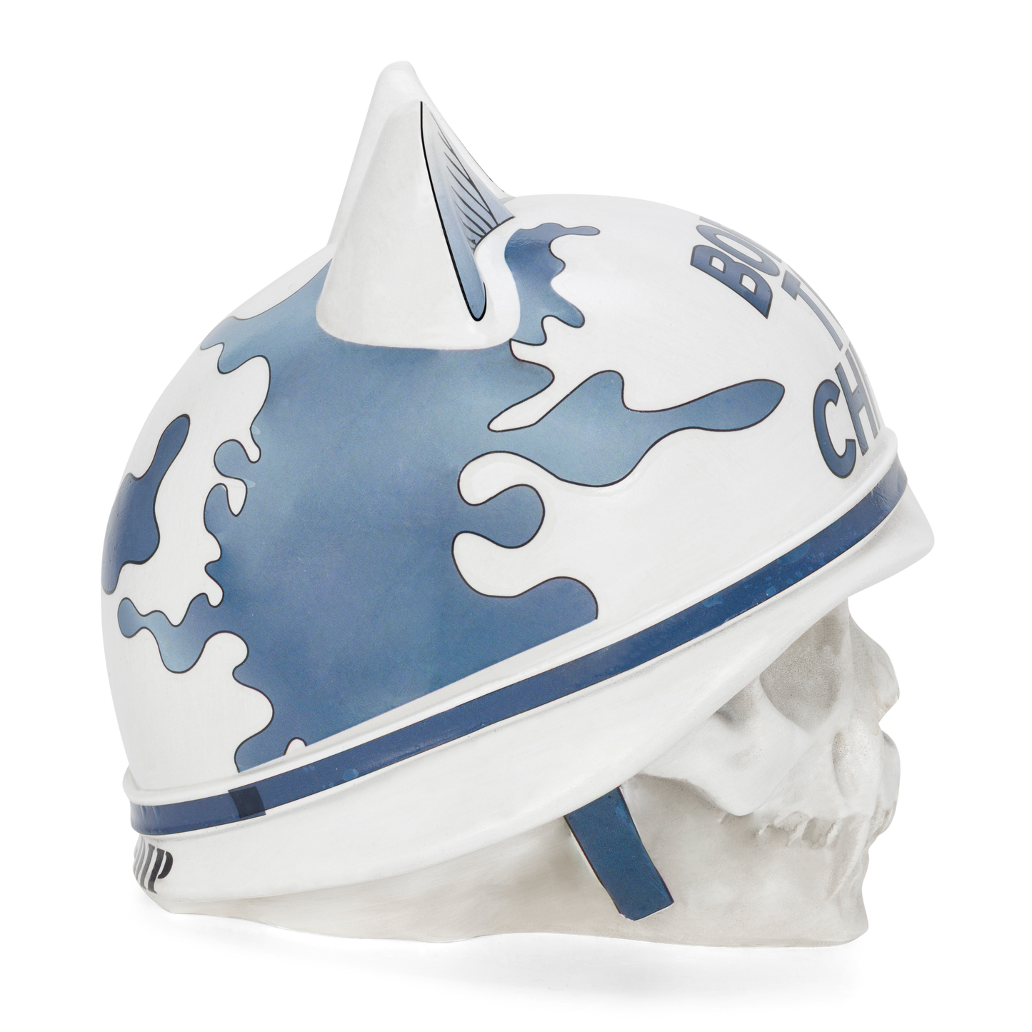 Born To Chill Ceramic Incense Holder (Indigo)