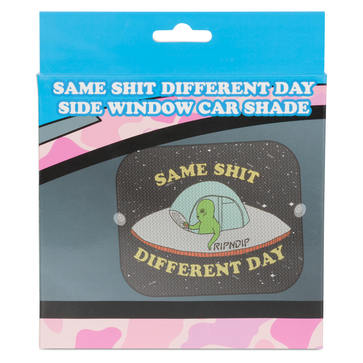 Same Shit Different Day Window Shade (Black)
