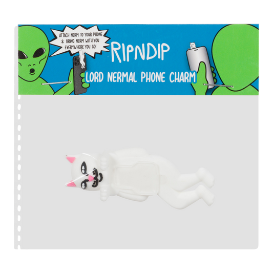 Lord Nermal Phone Charm (White)