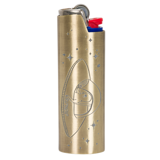 Same Shit Different Day Lighter Cover (Gold)
