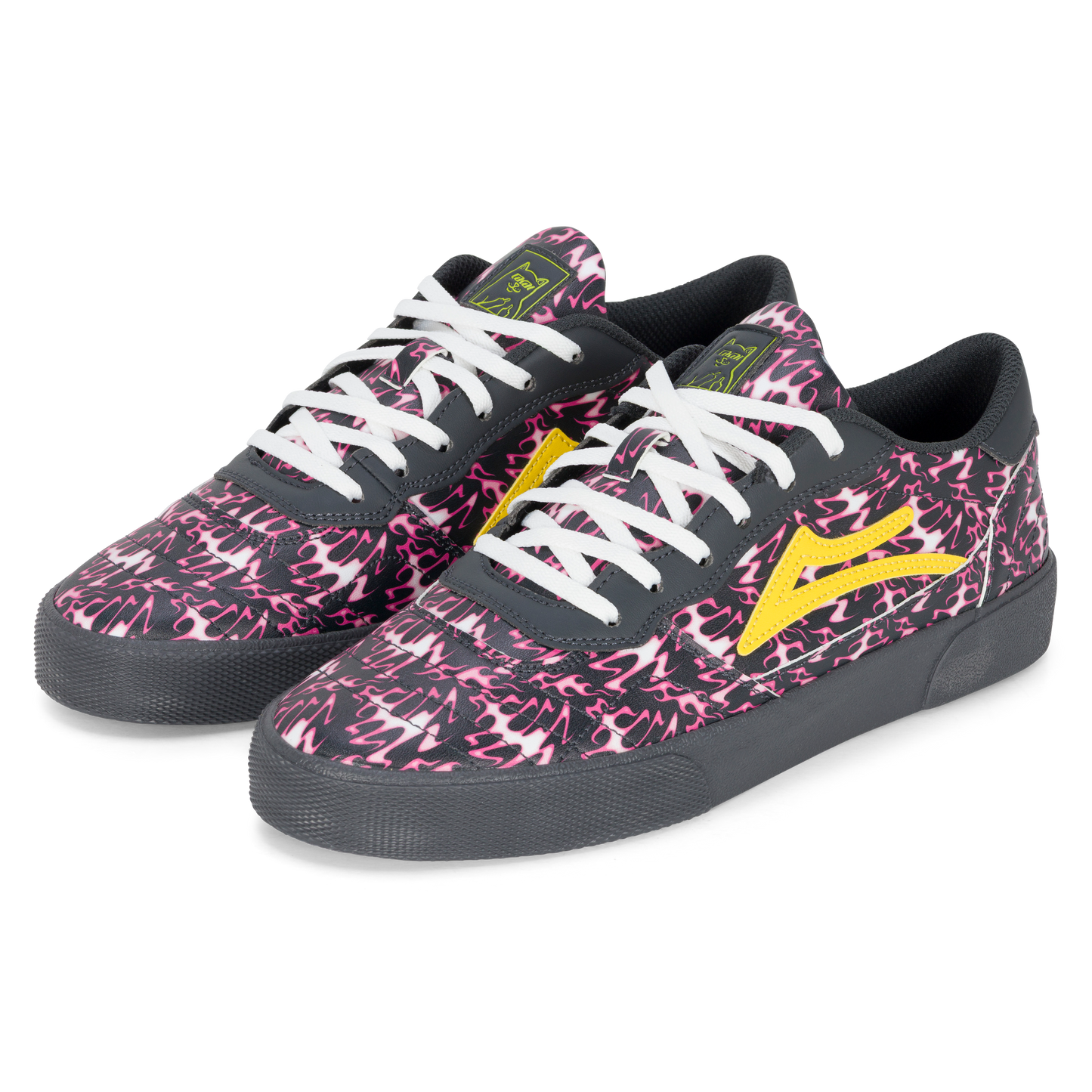 Lakai + Ripndip Cambridge (Pink Flame)