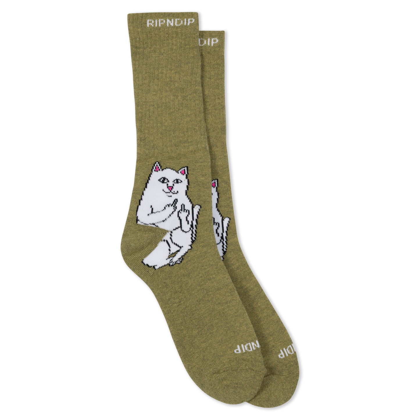 Lord Nermal Socks (Olive)