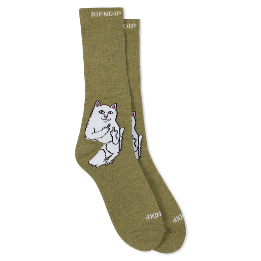 Lord Nermal Socks (Olive)
