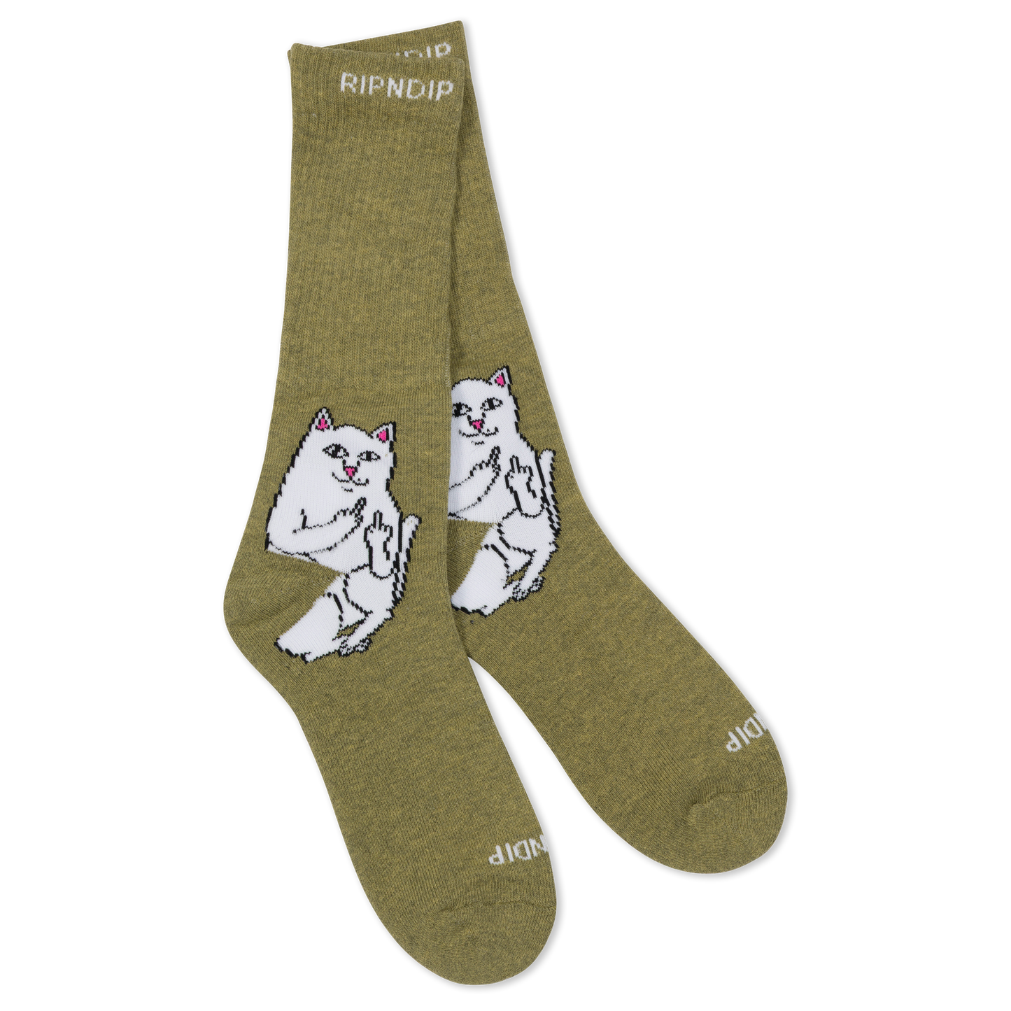 Lord Nermal Socks (Olive)