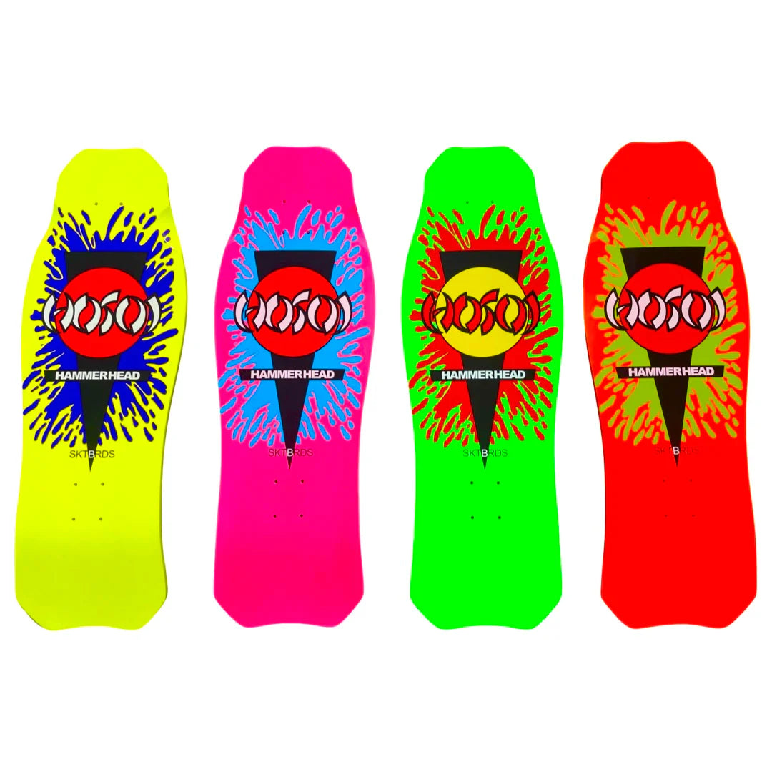 HOSOI OG HAMMERHEAD SPLAT 10.5" SKATEBOARD DECK - Bow Shock Marketplace