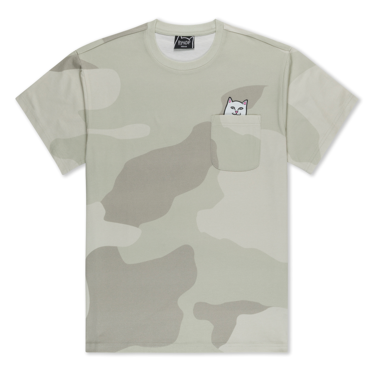 Lord Nermal Pocket Tee (Bone Graffiti Camo)