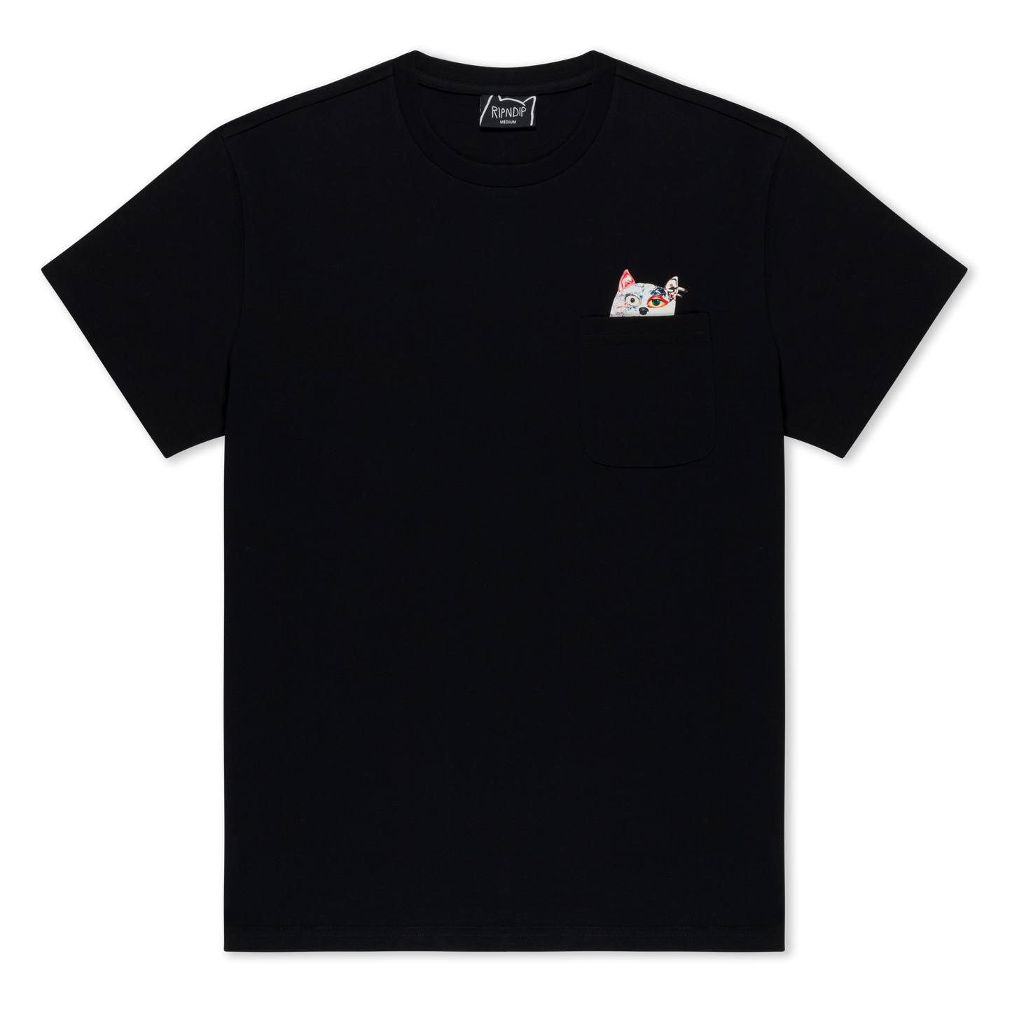 Lord Nermal Collage Pocket Tee (Black)